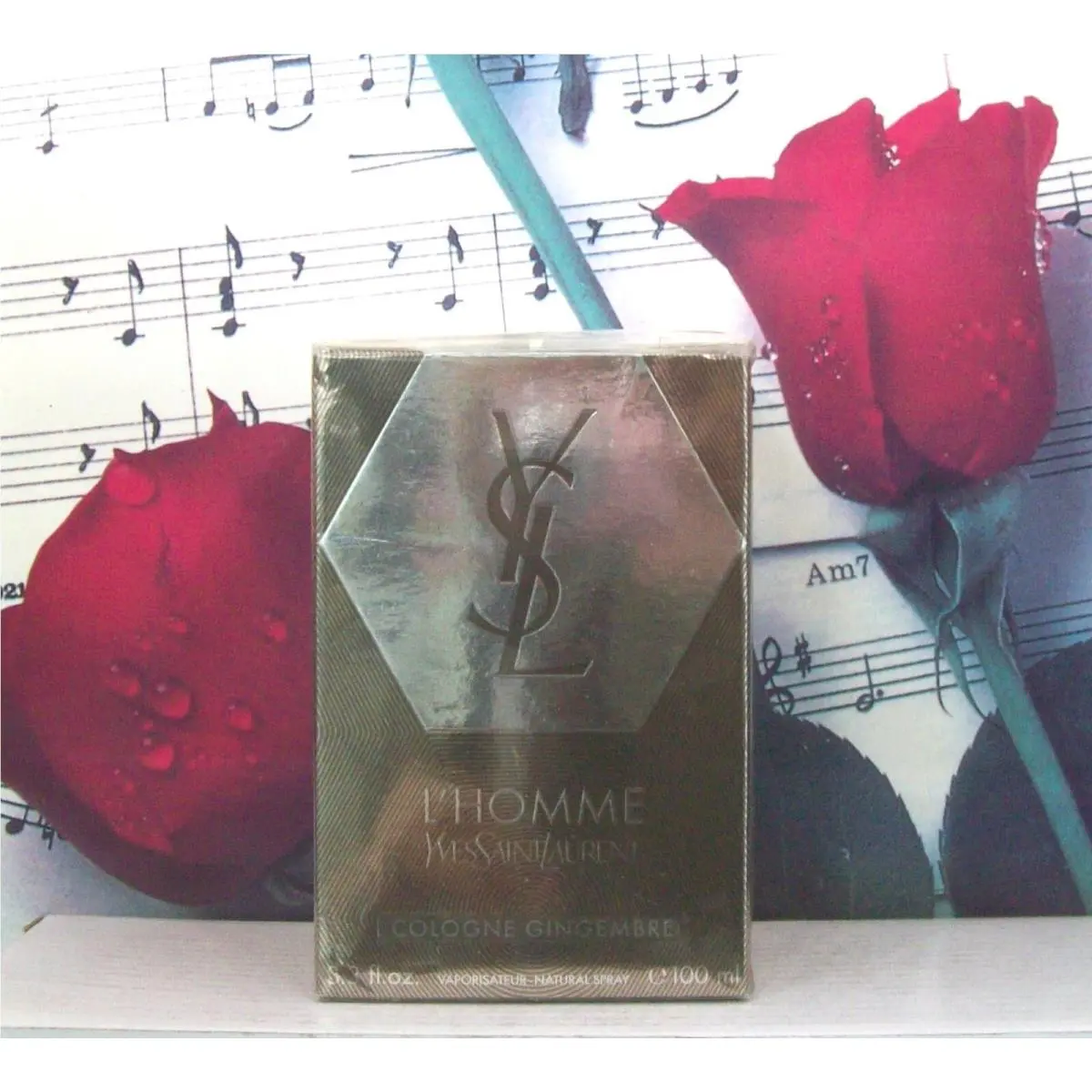 Yves Saint Laurent L`homme Cologne Gingembre Spray 3.3 Fl. Oz. Box