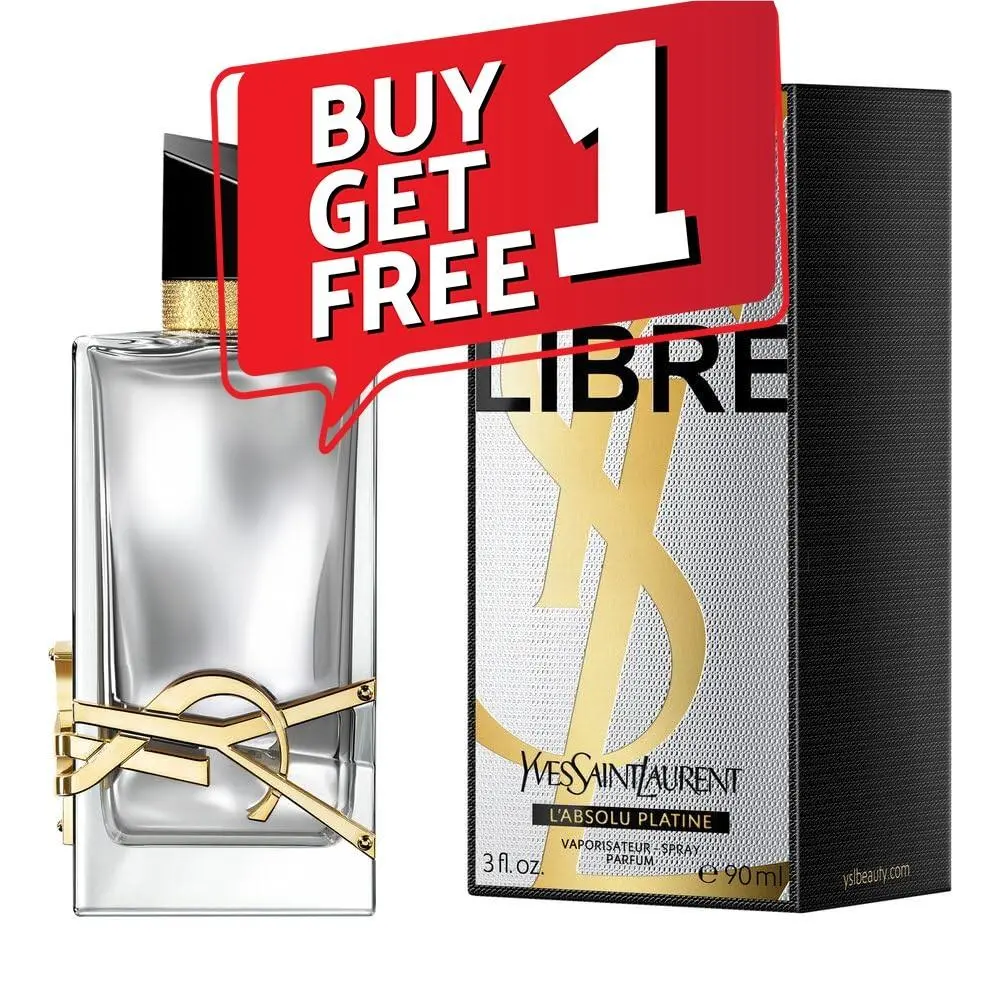 Yves Saint Laurent Libre L’absolu Platine Edp 90 ML Promotion: Pay For 1 Get 2