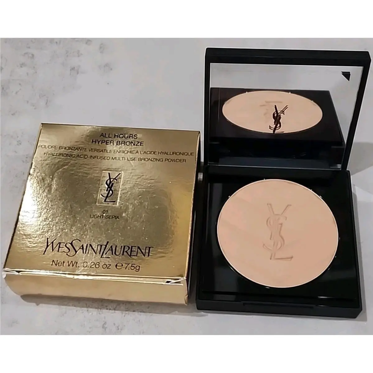 Ysl Multi-use Bronzing Powder 1 Light Sepia by Yves Saint Laurent