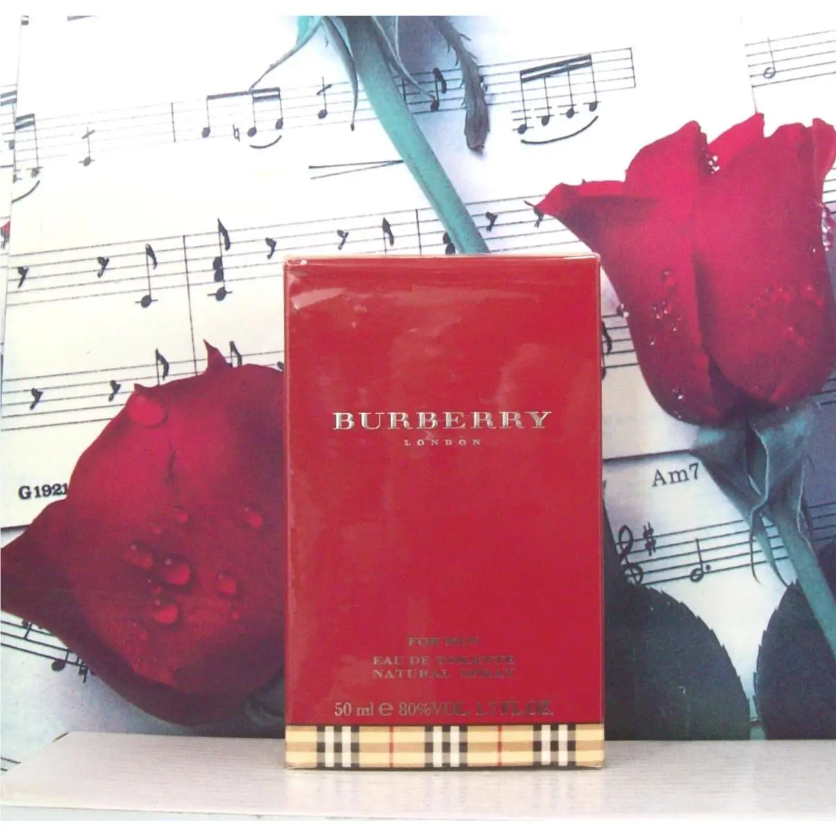 Burberry London For Men Edt Spray 1.7 Fl. Oz. Vintage. Box