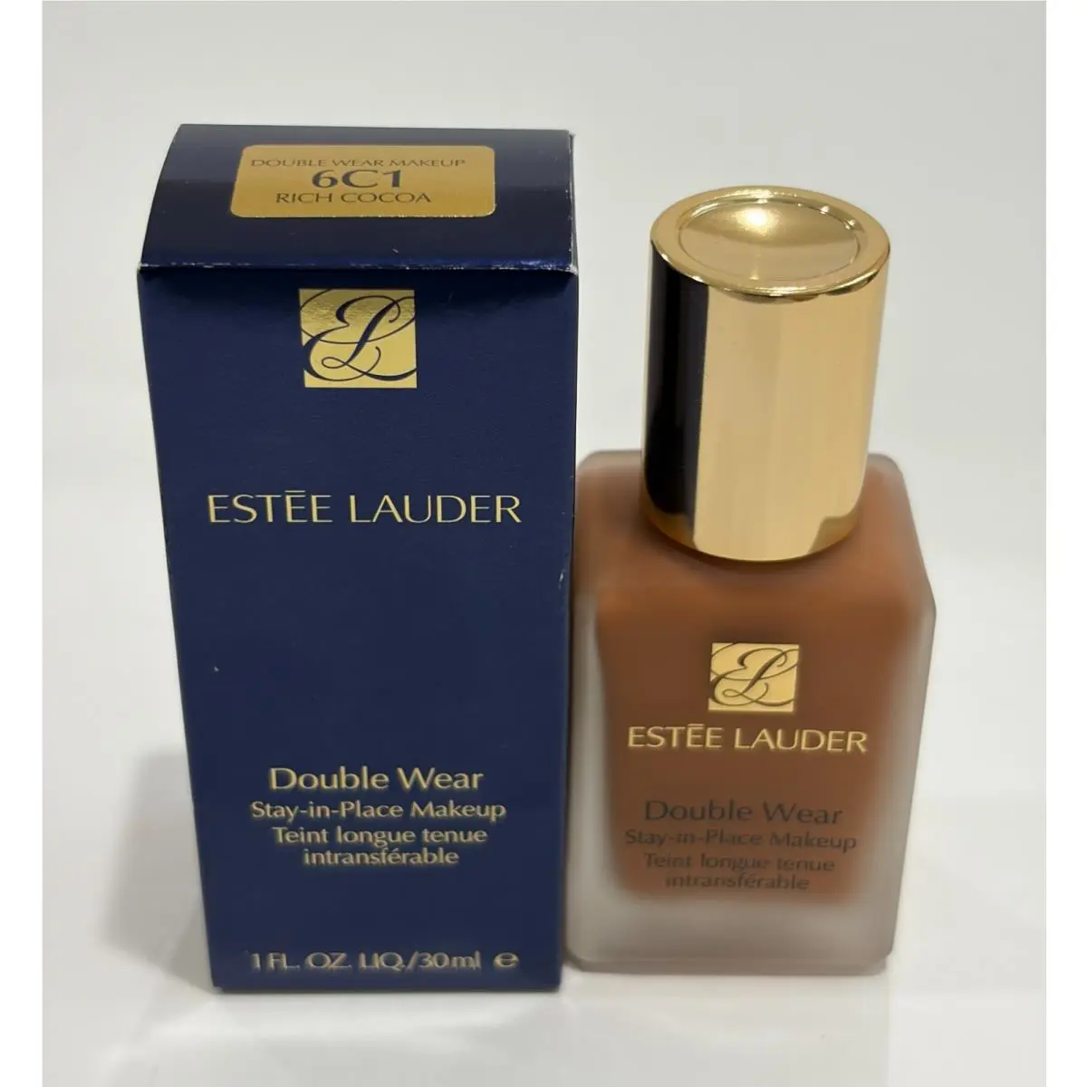 Estee Lauder Double Wear Stay In Place Makeup 6C1 Rich Cocoa 1 fl oz 30 ml