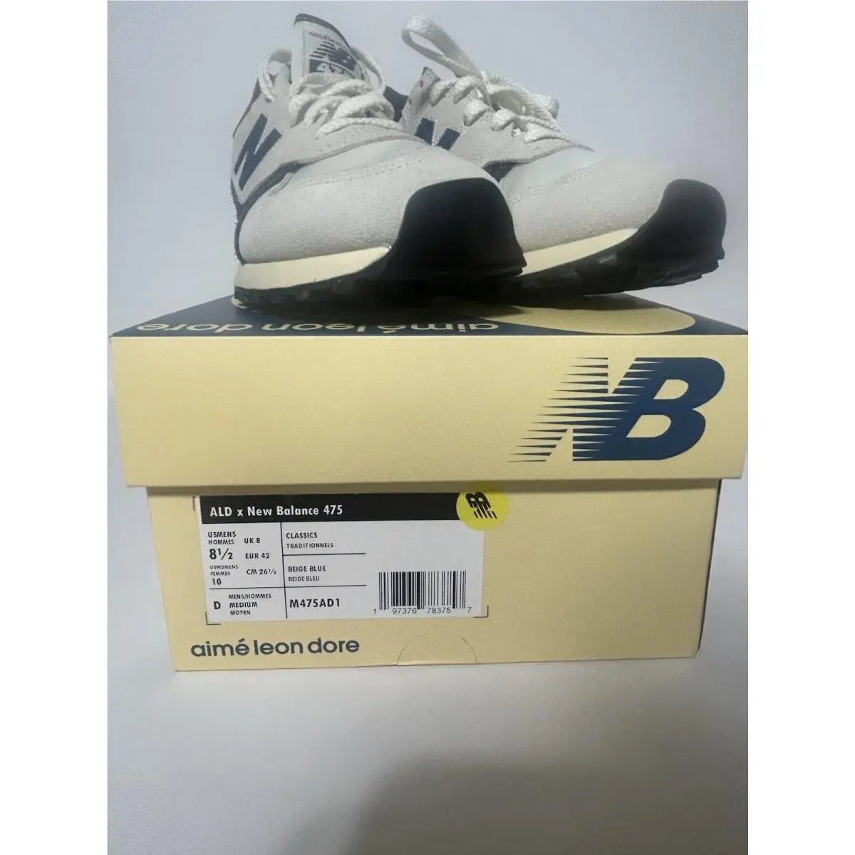 New Balance shoes - New Balance 475 - M475AD1 - White 5