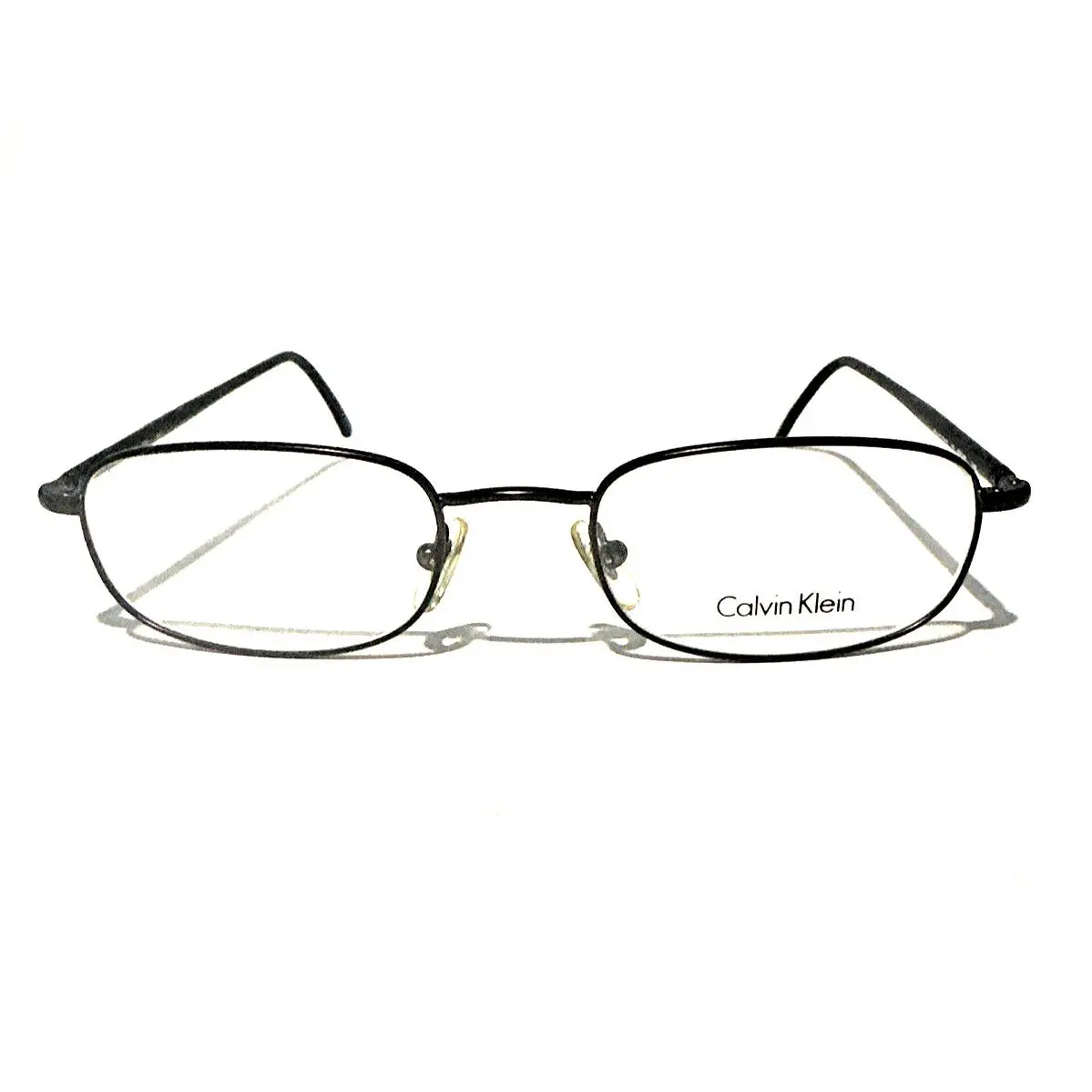 Old Stock Vintage Calvin Klein Eyeglasses 264 Brown 589