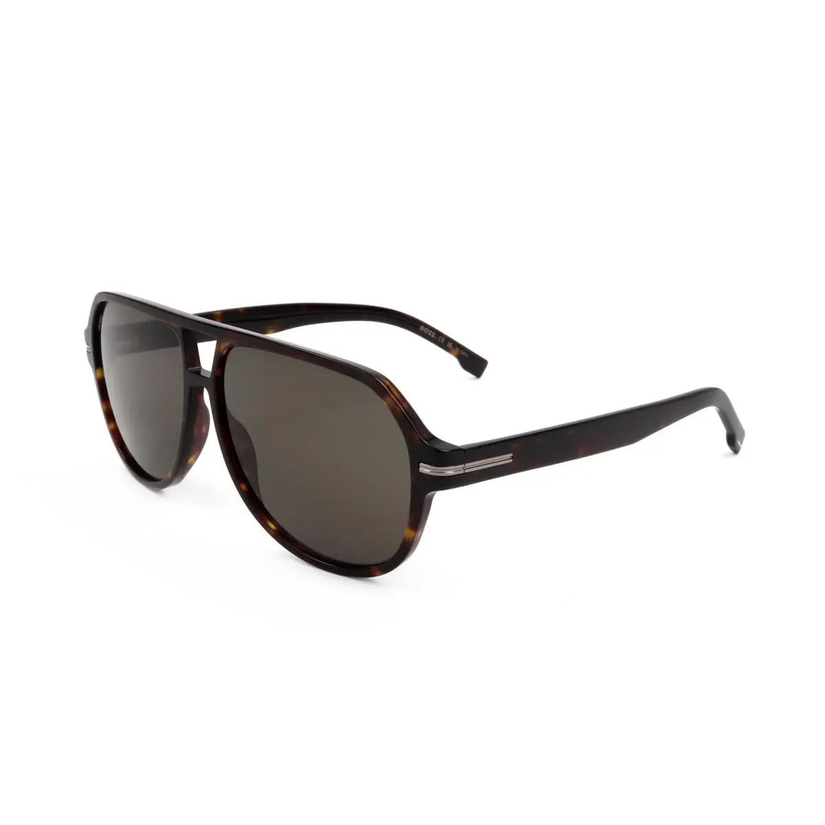 Men`s 59 mm Havana Sunglasses BOSS1507-S-086-59 by Hugo Boss