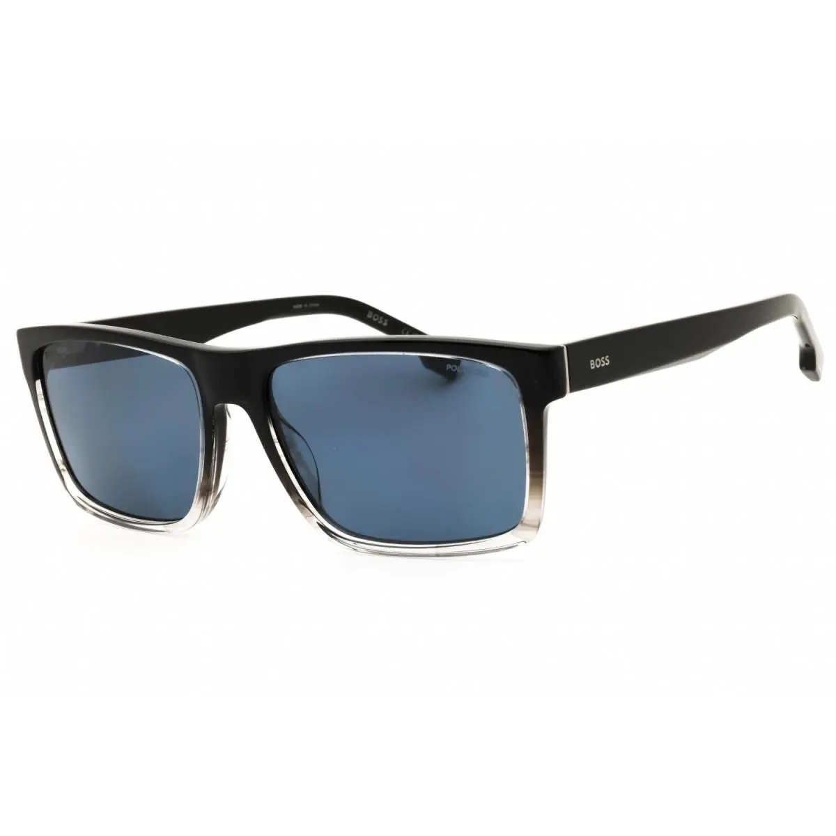 Boss 1760/G/S 0EDM C3 Black Shaded Grey/blue Polarized by Hugo Boss