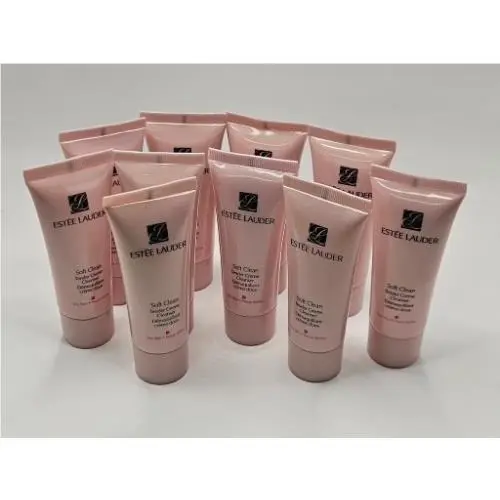 Lot Of 10 Estee Lauder Soft Clean Tender Cream Cleanser 1oz Each