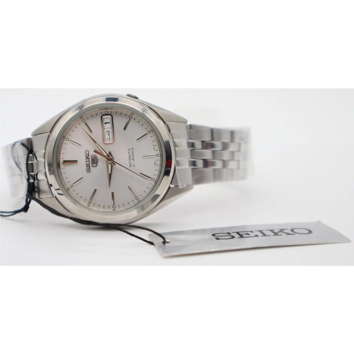 Seiko 5 Stainless Steel Automatic 21 JewelsSNKL15K1 Men`s Watch