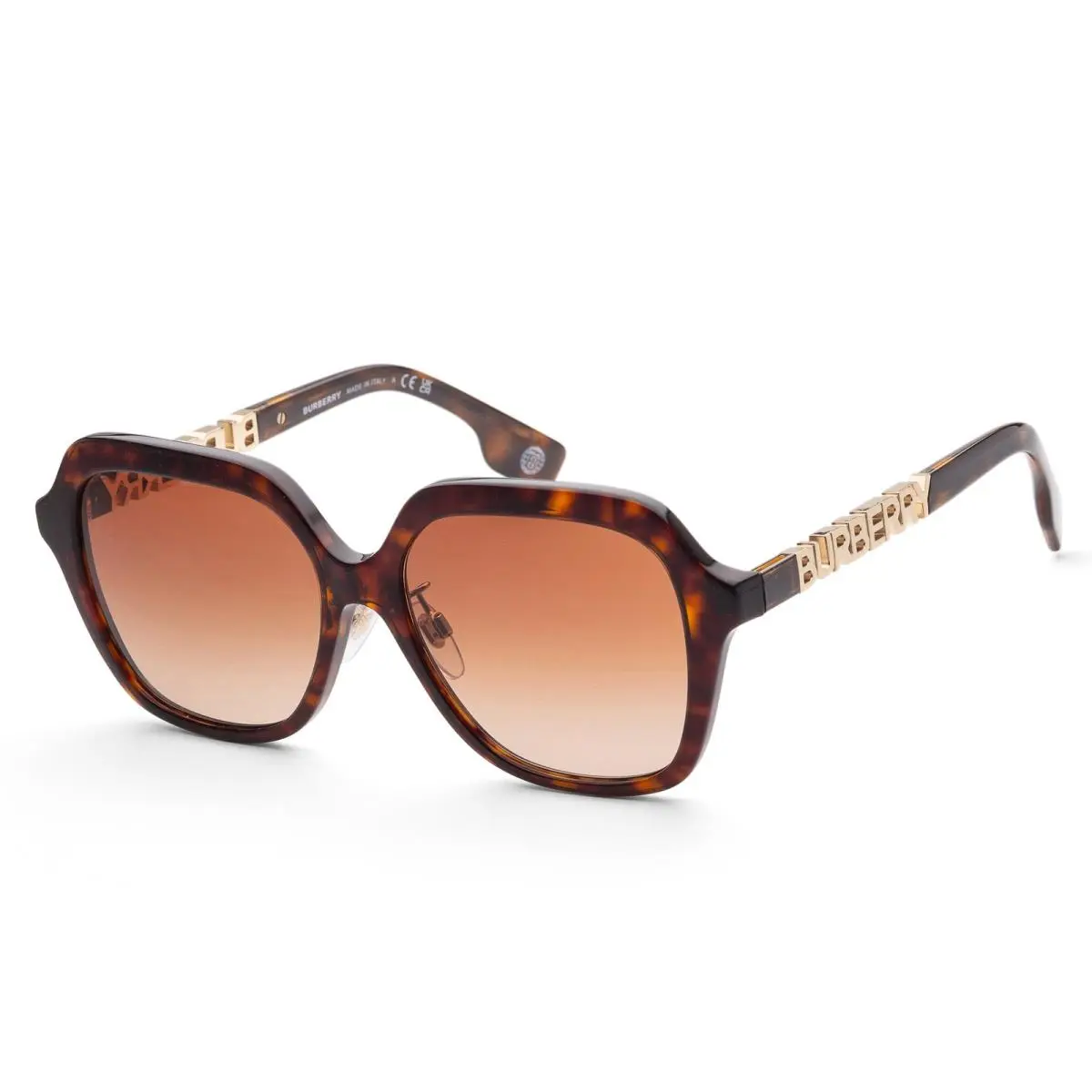 Burberry Women`s Joni 55mm Dark Havana Sunglasses BE4389F-300213-55