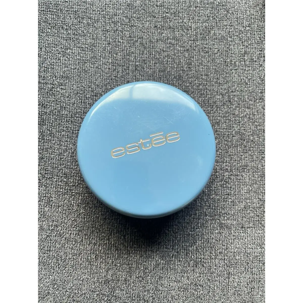 Vintage Estee by Estee Lauder Perfumed Body Powder Net Wt 3 oz Blue Round Usa