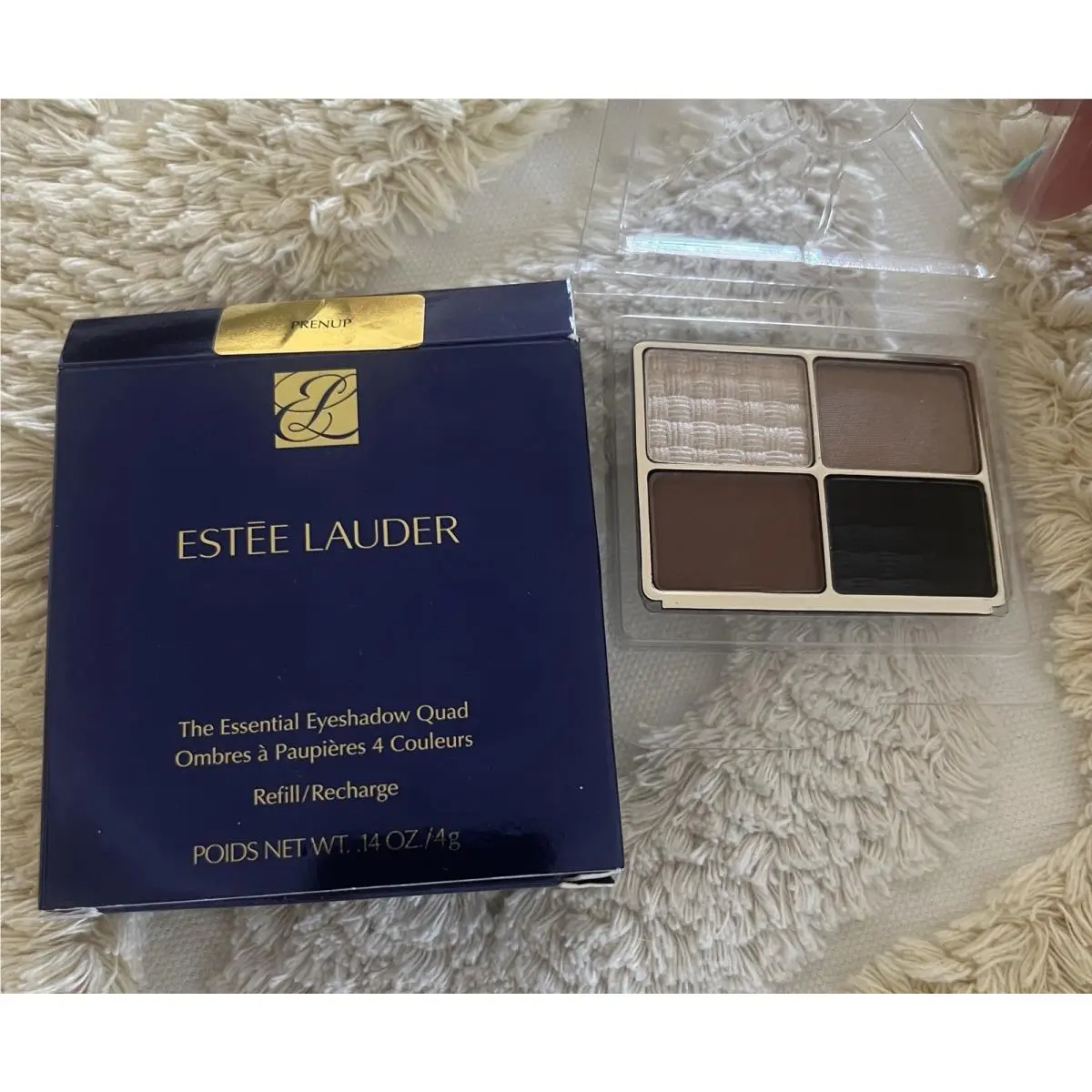 Estee Lauder Prenup The Essential Eyeshadow Quad Refill 4 Colour 0.14 oz / 4 g