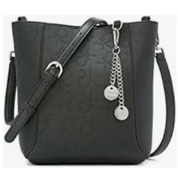 Calvin Klein Handbag Leather Denver HODCWBB2 with Charm