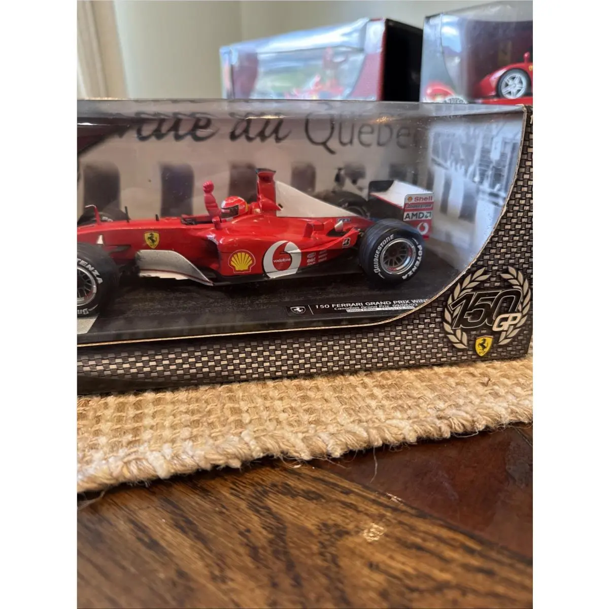 Hot Wheels Schumacher 150 Ferrari Grand Prix Wins 1:18 Scale L.e. 54646