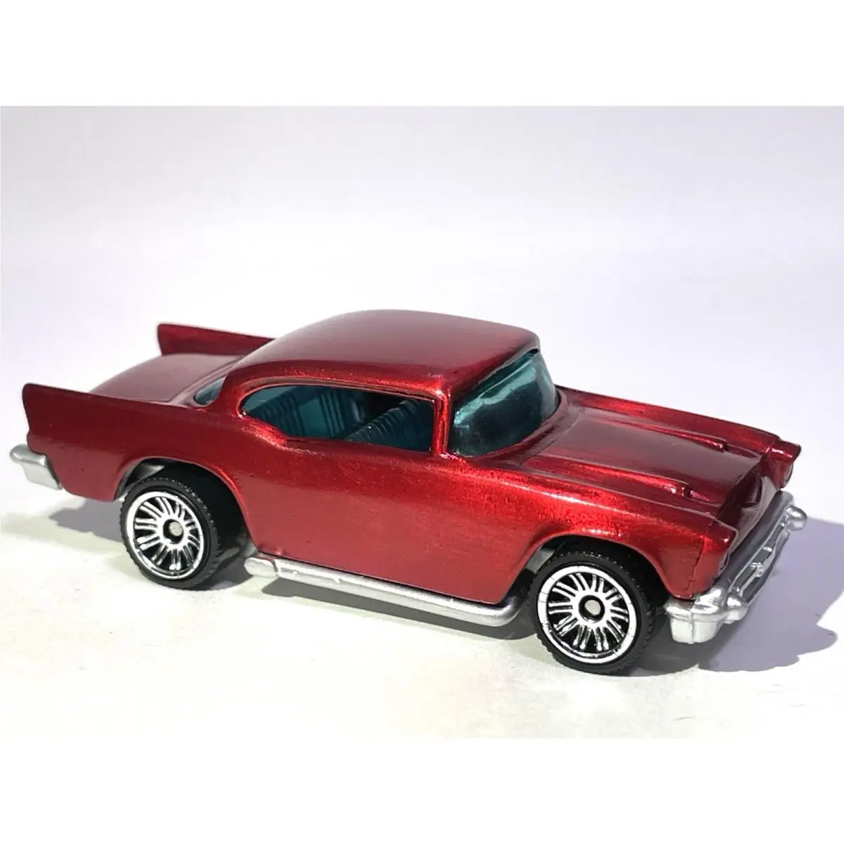 Custom Made Hot Wheels 57 Chevy Bel-aire Spectraflame Red