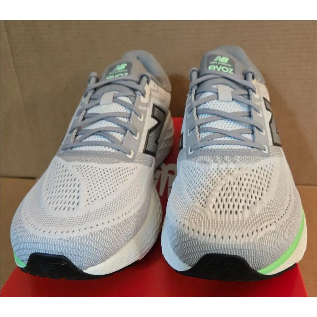 New Balance shoes - New Balance Fresh Foam X Evoz v4 - MEVOZLG4 - Grey Matter/Slate Grey/Electric Jade (UPC: 197968107848) 0