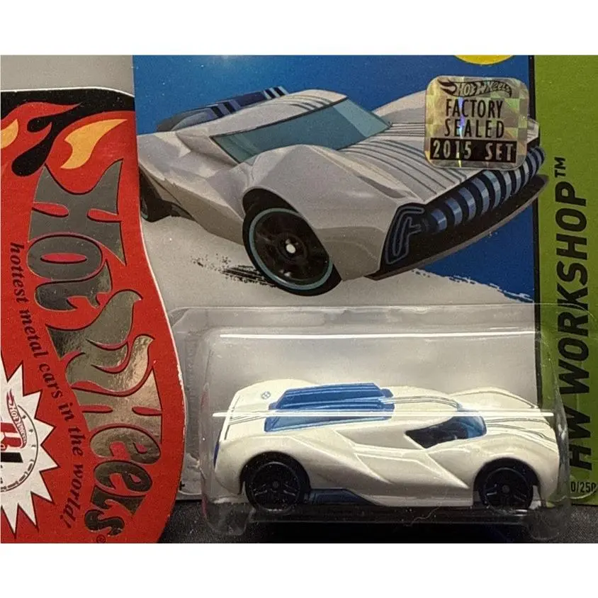 2015 Hot Wheels : Power Surge White Blue 200/250