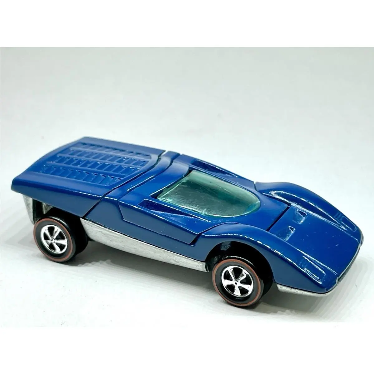 “custom Made” Hot Wheels 1970 Redline Ferrari 512S Hong Navy Blue