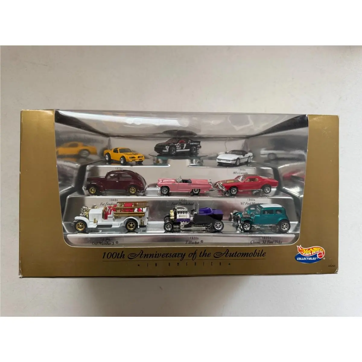 Hot Wheels 100th Anniversary of The Automobile in America 9 Car Set 16266 BS9
