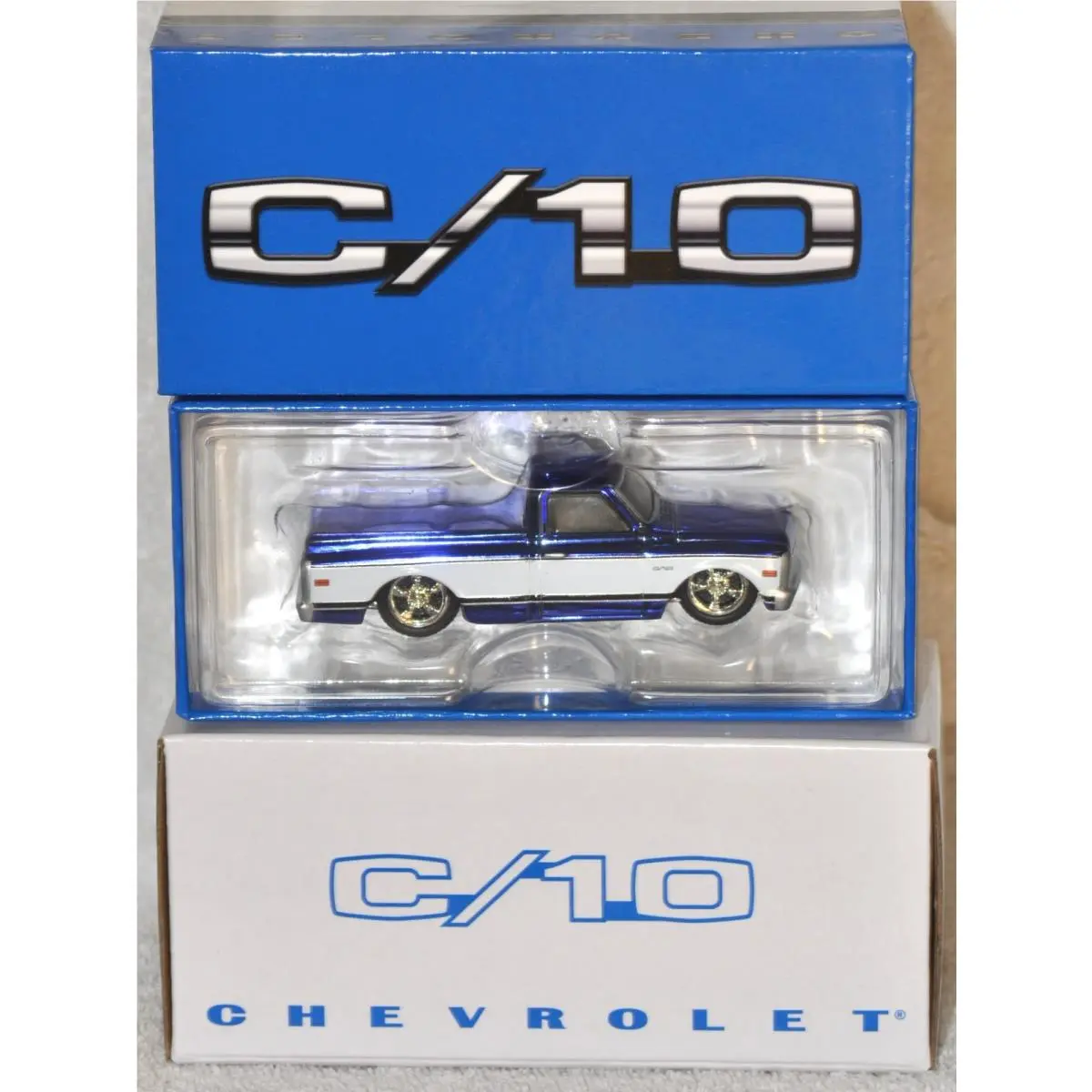 Rlc Hot Wheels Collectors 1969 Chevrolet C-10 Truck Blue Exclusive