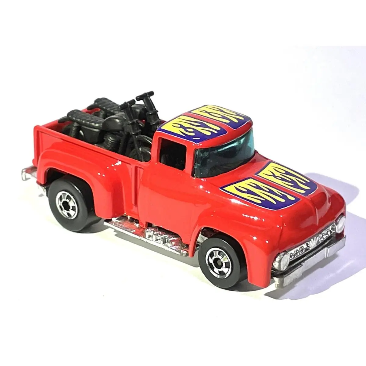 Hot Wheels `56 Ford Hi-tail Hauler - Custom Made Ferrari Red