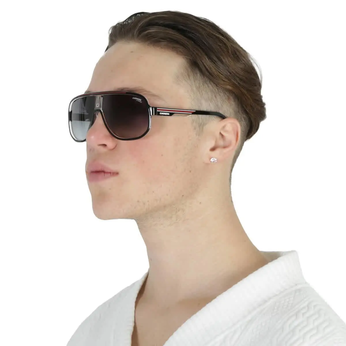 Grey Shaded Phantos Men`s Sunglasses  1058/S 0OIT/9O 63 by Carrera