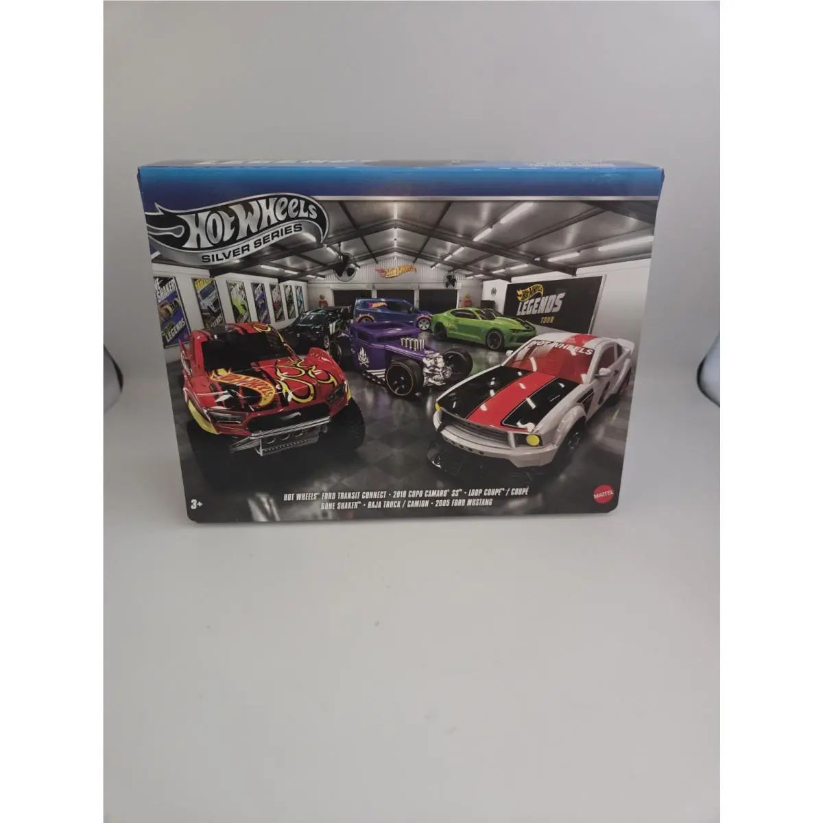 2026 Hot Wheels Silver Series Legends Tour 6 Pack Mustang Camaro Bone Shaker