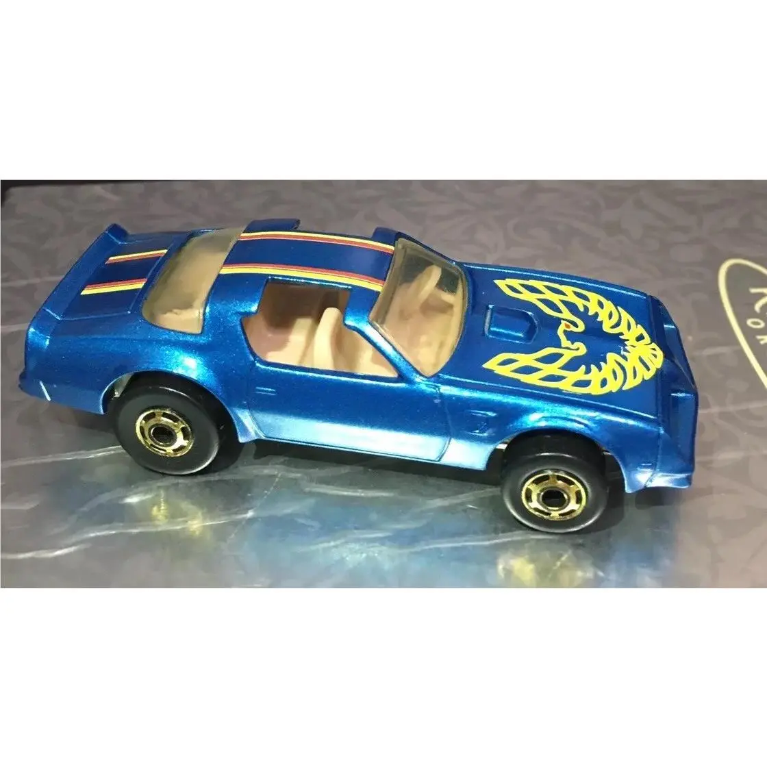 ⬜ ￼ Hot Wheels Hot Bird Ultra Rare Blue Firebird Custom - Hotbird / Trans Am