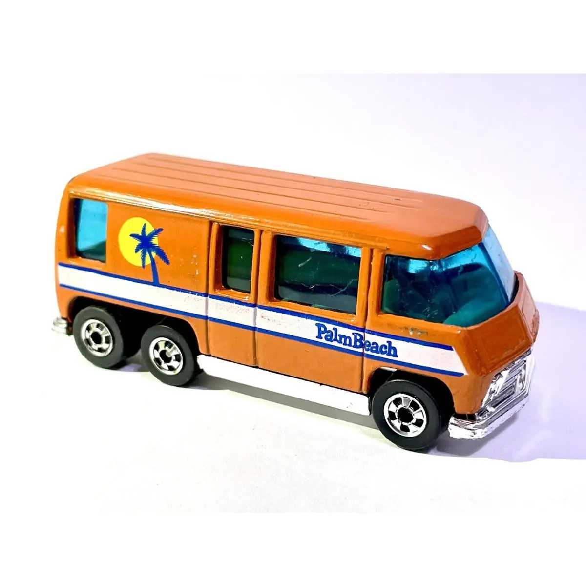 Hot Wheels Gmc Motorhome - Palm Beach 1977 Orange - On Open Card