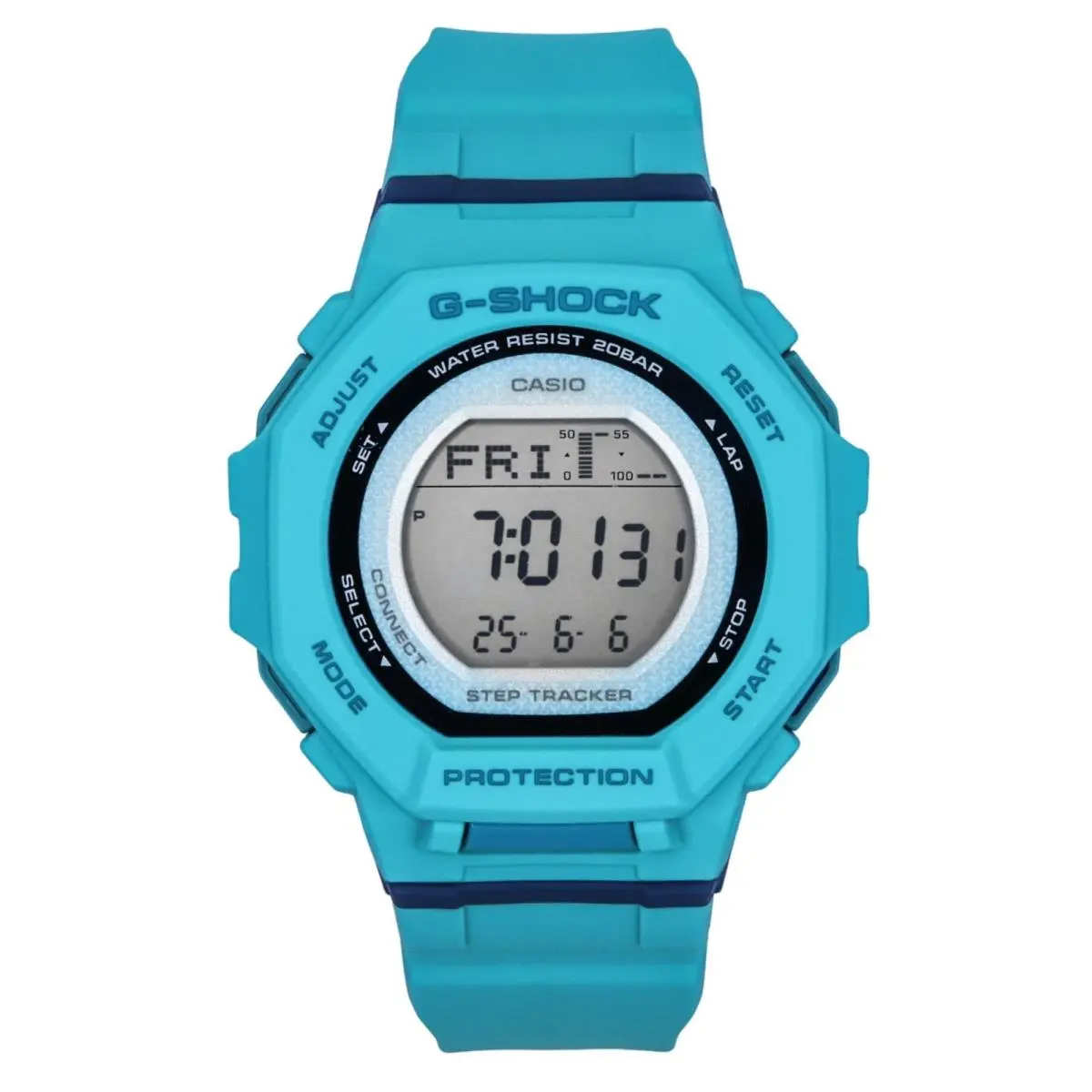 Casio G-shock Blue Dial Quartz Sports 200M Women`s Watch GMD-B300SC-2