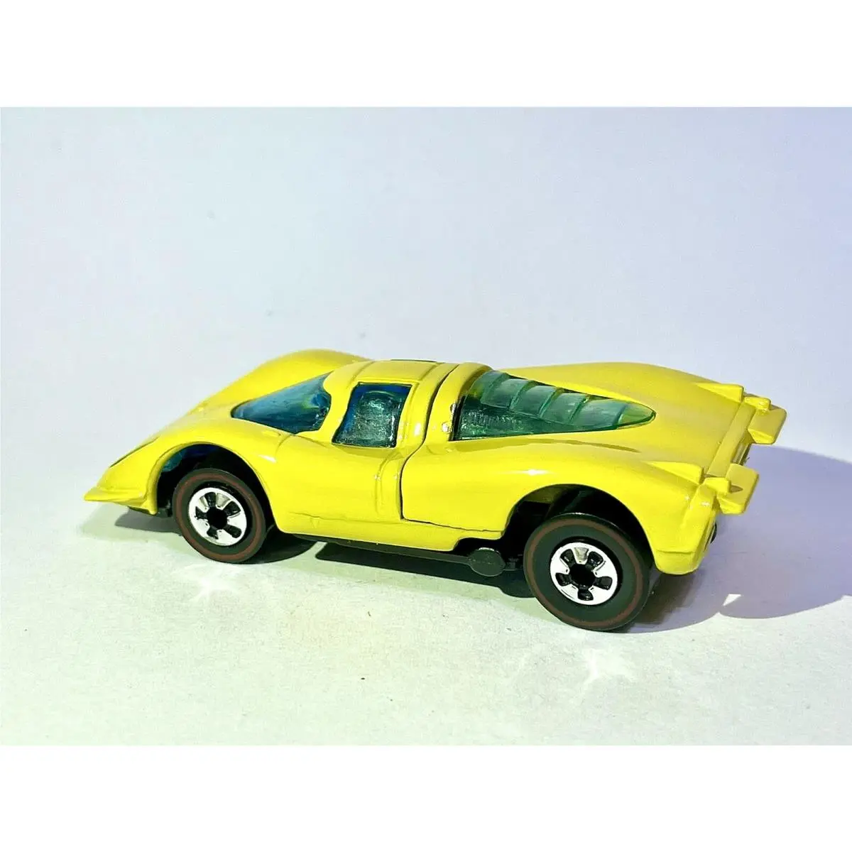 Custom Made Hot Wheels Porsche P- 917 Flying Colors 1969 - Yellow