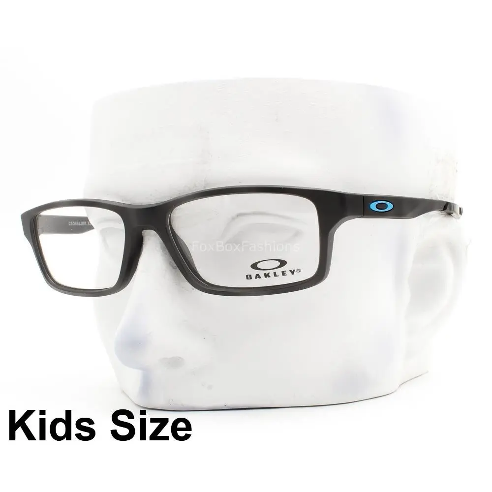 Youth Fit Eyeglasses OY8002-1351 Glasses Crosslink XS Black 51mm Kid Size by Oakley