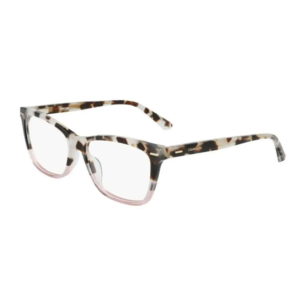 Calvin Klein CK21501N 111 Ivory Tortoise Crystal Pink Eyeglasses 54/16/140