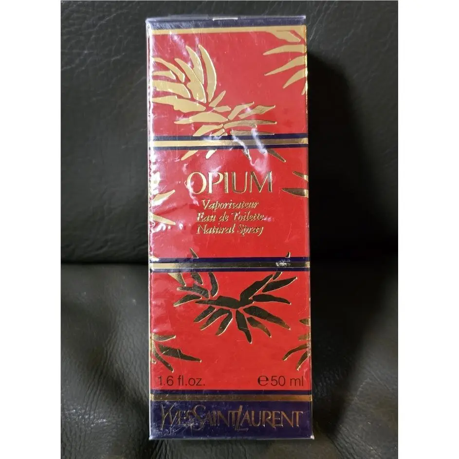 Yves Saint Laurent Opium Ysl Eau de Toilette Spray 1.6 fl oz 50ml Vintage Perfume