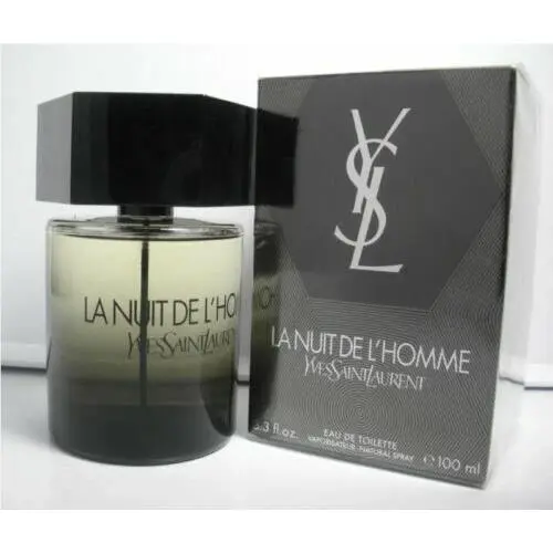 Yves Saint Laurent Ysl La Nuit de L`homme Eau De Toilette Spray Men 3.3 oz