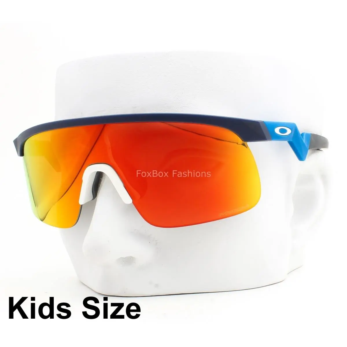 Youth Fit Sunglasses OJ9010-3423 Resistor Matte Navy Blue Kids Size by Oakley