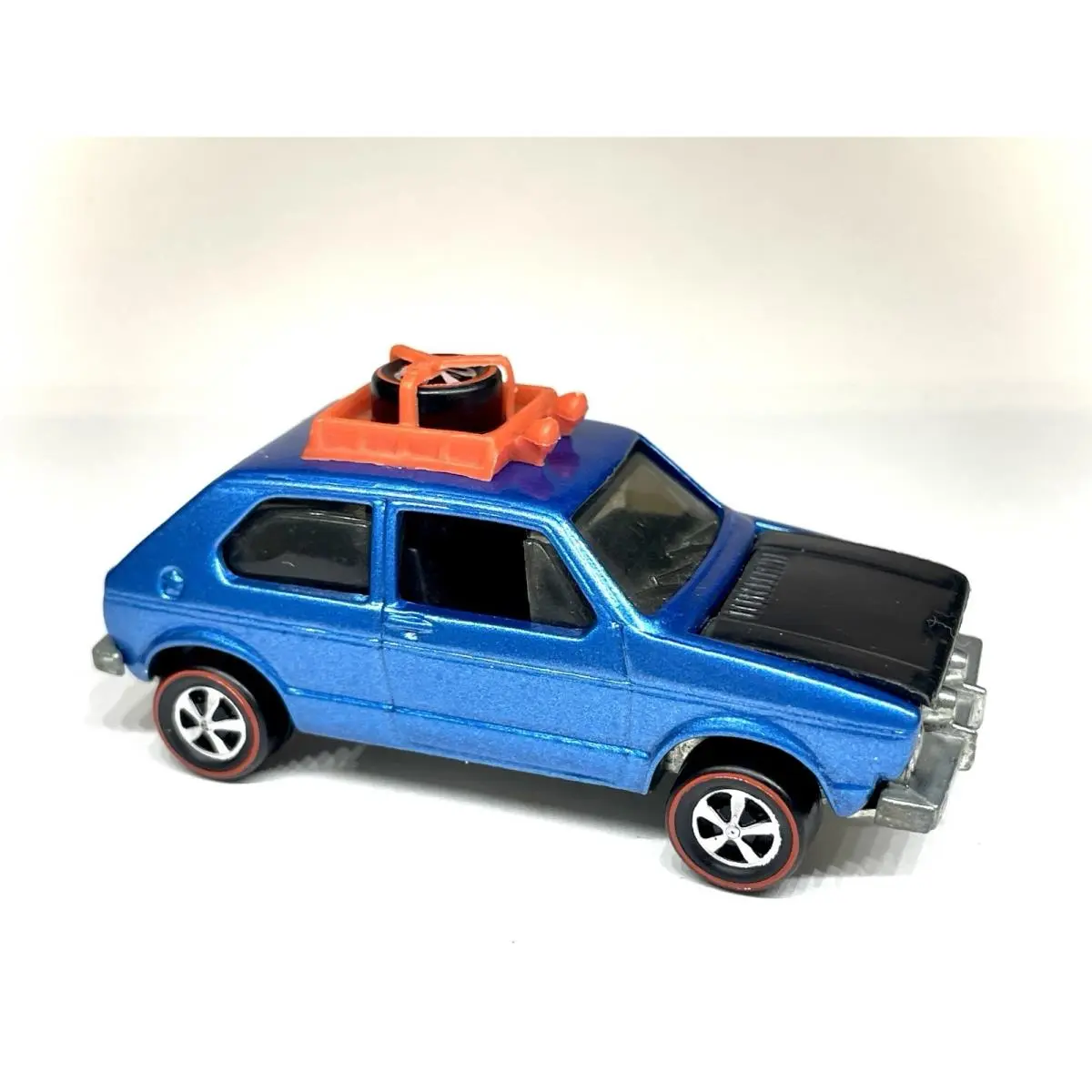 Custom Made Redline 1981 Hot Wheels Hare Splitter Vw Gti / Vw Golf Metallic Blue