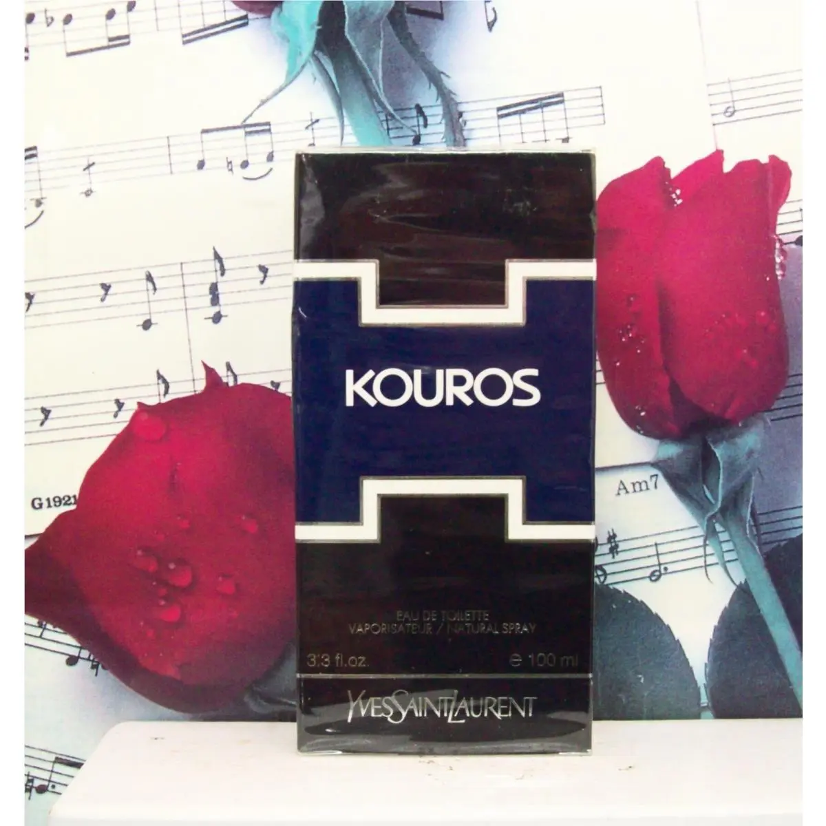 Kouros By Yves Saint Laurent 3.3 Oz. Edt Spray. Vintage. 2002