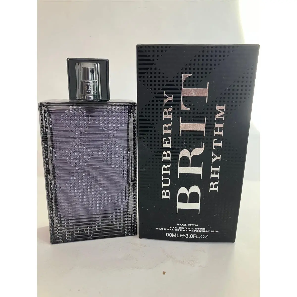 Burberry Brit Rhythm 3oz Edt Spray For Men Very Rare