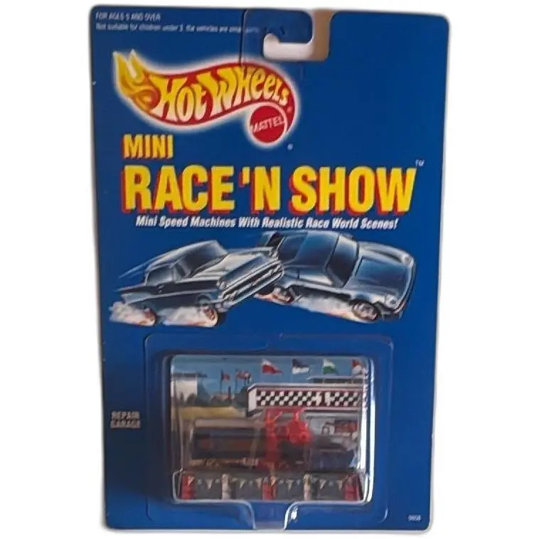 Hot Wheels Mini Race N Show Repair Garage 9808 1989 Mattel Vintage