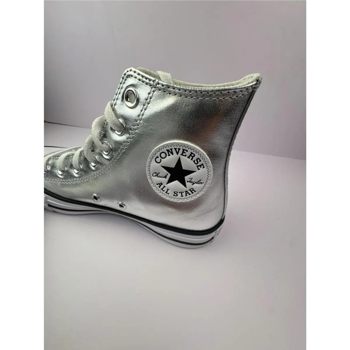 Converse shoes - Chuck Taylor All Star Hi - A14875C - Silver 5