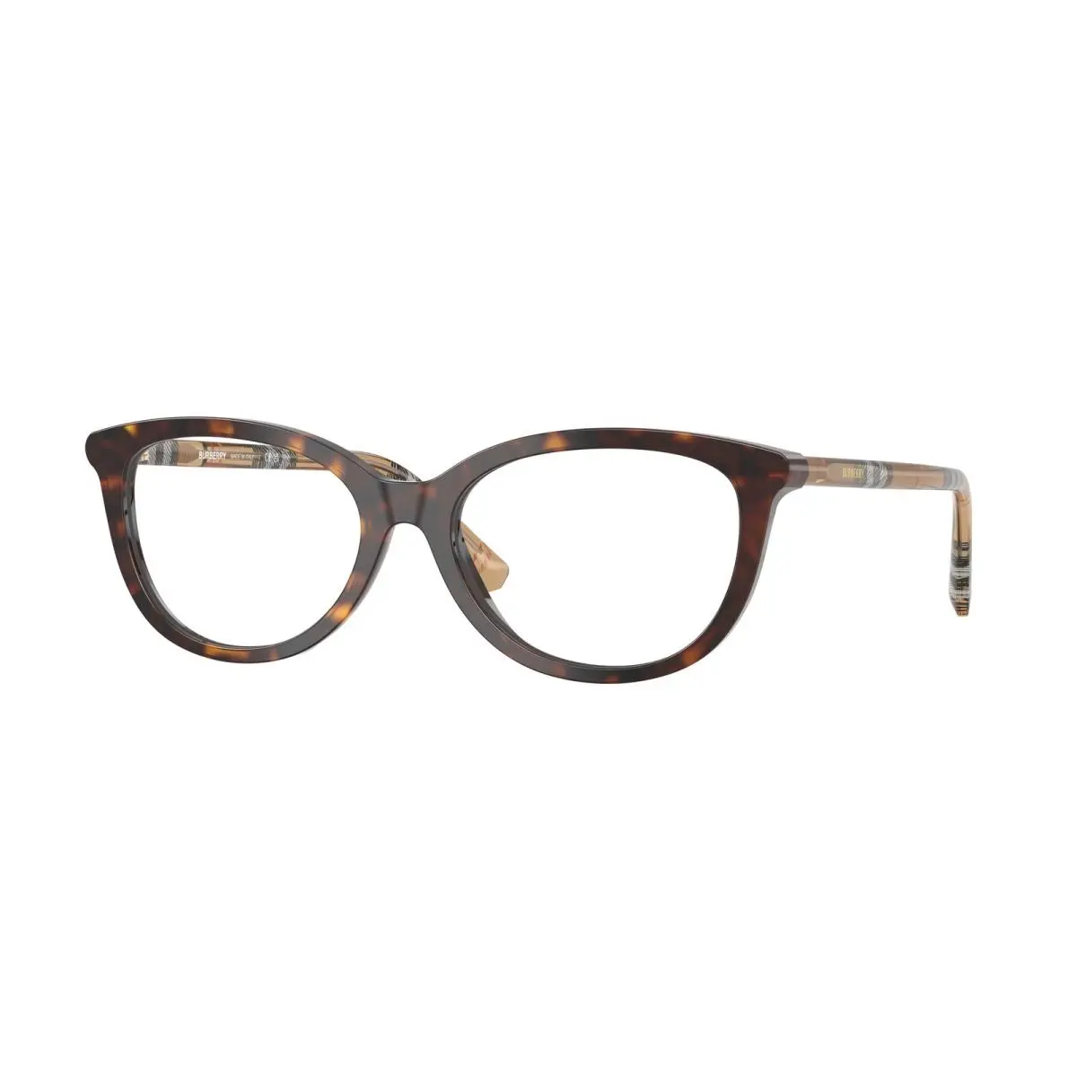 Burberry Women`s 52mm Checker Havana Eyeglasses BE2431-4216-52