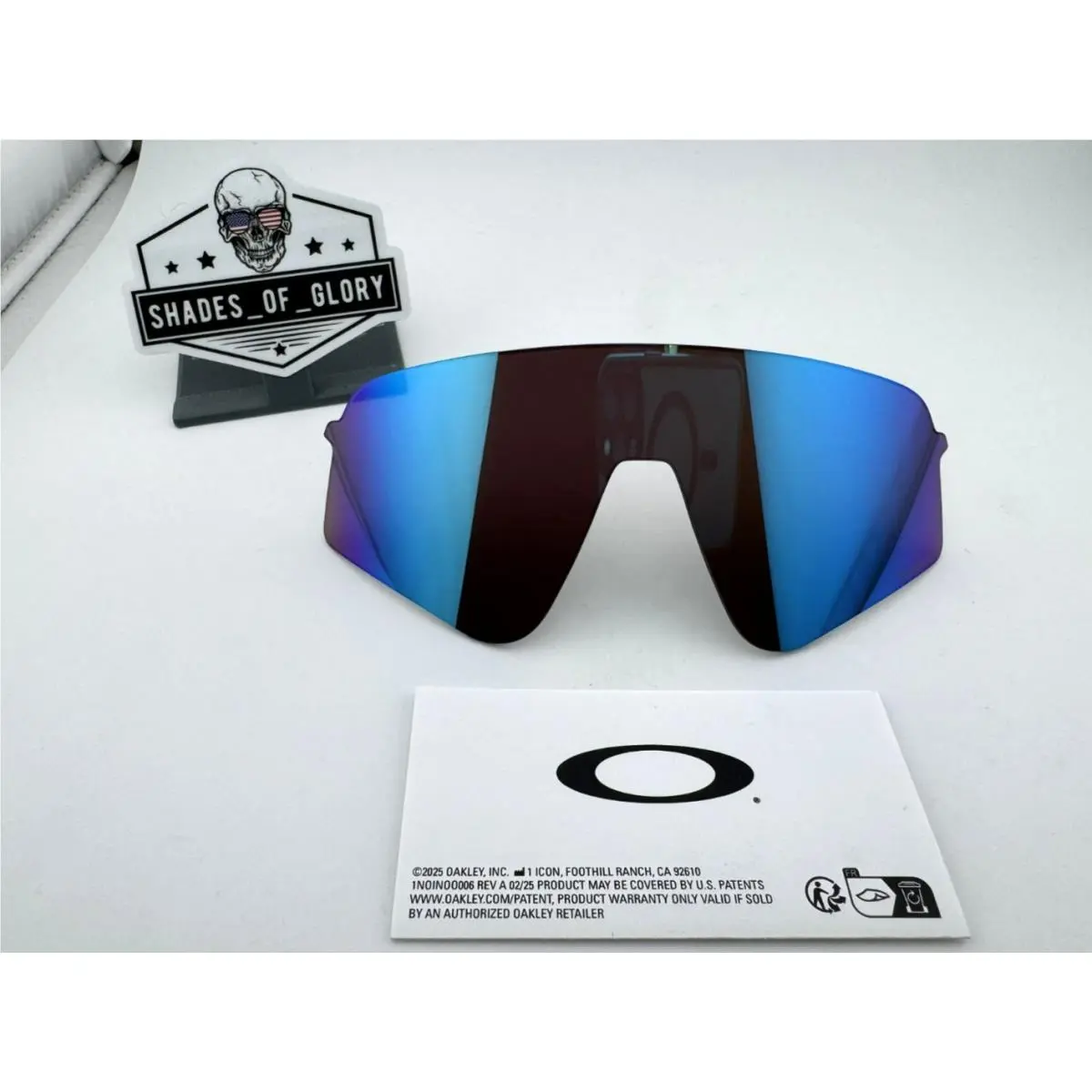 Sutro Lite Sweep Prizm Sapphire Iridium Sunglasses Lens OO9465 by Oakley