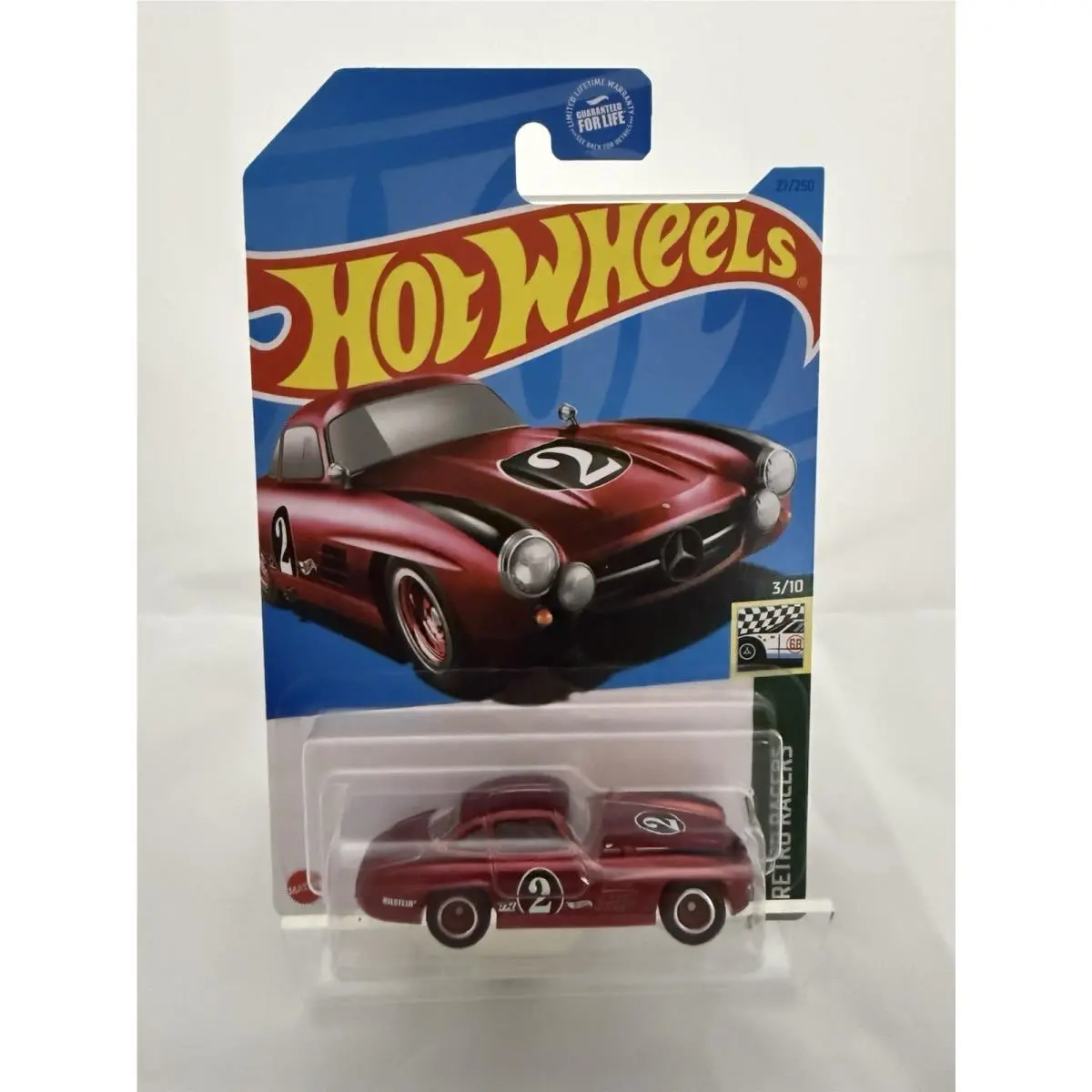 Hot Wheels 2023 Mercedes-benz 300 SL Retro Racers Super Treasure Hunt Sth