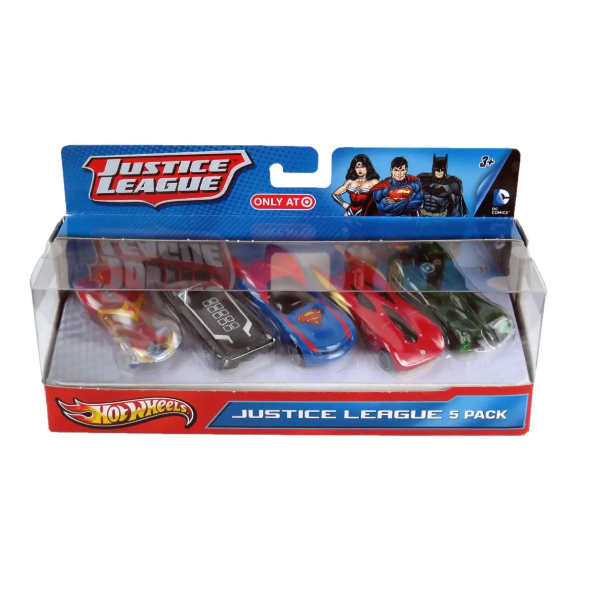Hot Wheels 5-Pack DC Universe Justice League Die-cast Cars Target Exclusive