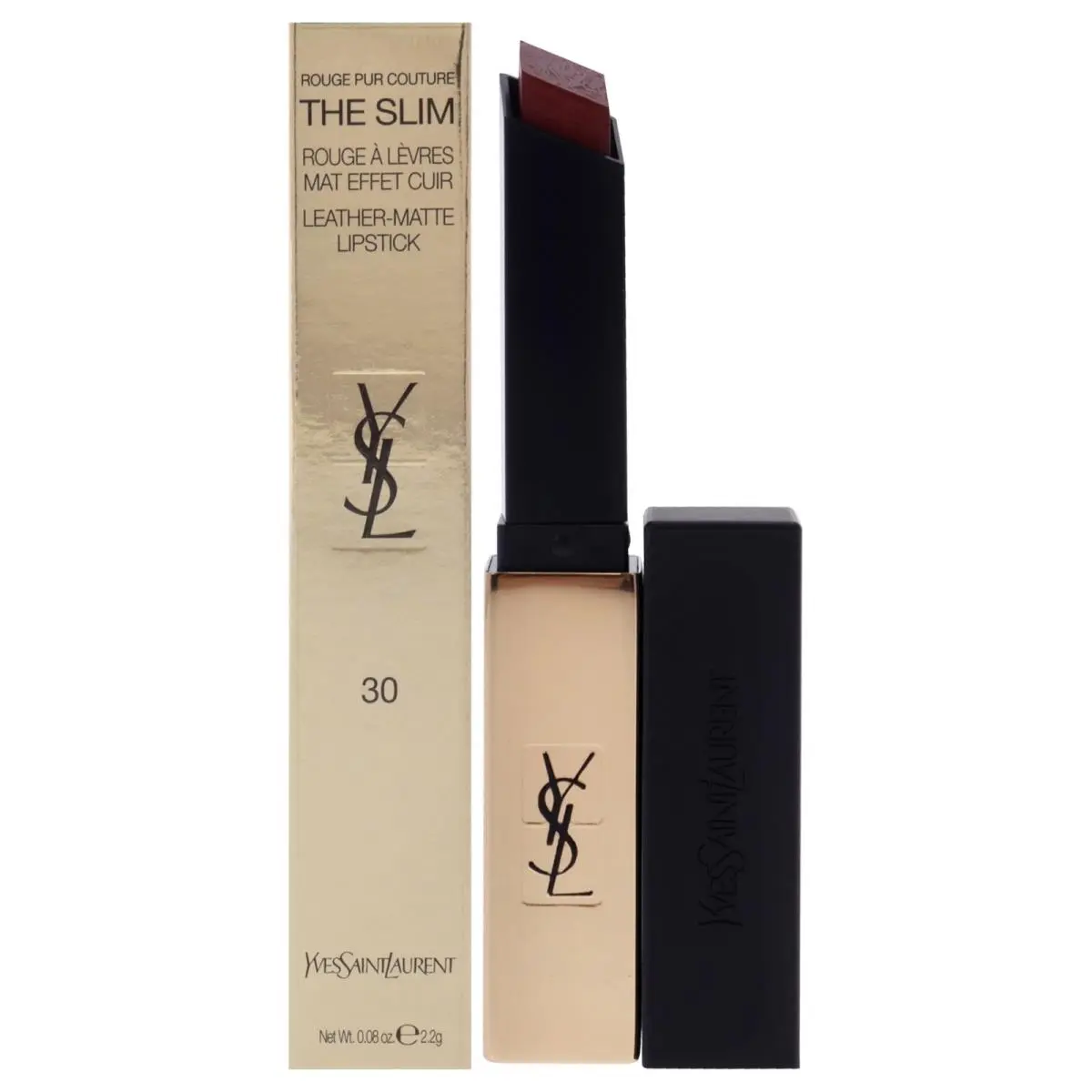 Rouge Pur Couture The Slim Matte Lipstick - 30 Protest by Ysl- 0.08 oz by Yves Saint Laurent