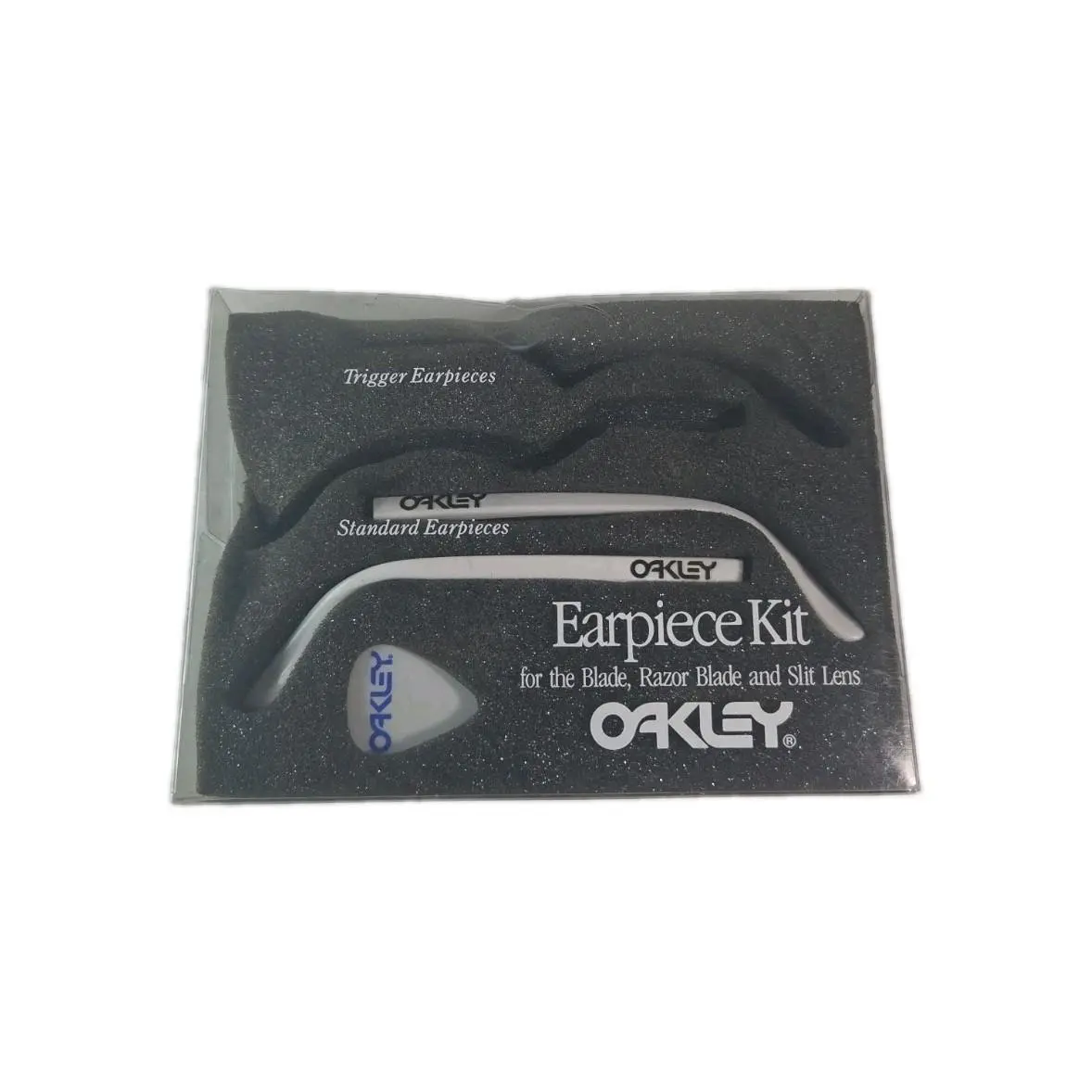 Razor Blade Replacement Earpiece Kit Sunglasses White Incomplete Set by Oakley