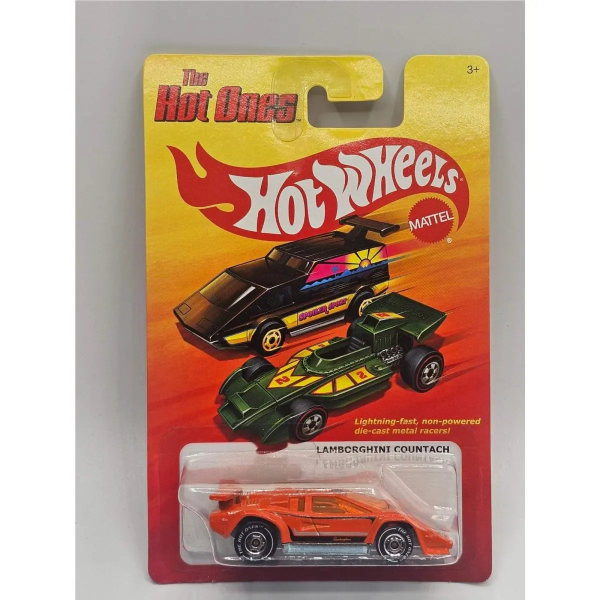 Hot Wheels The Hot Ones Lamborghini Countach Chase