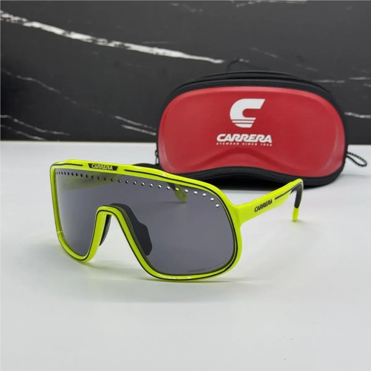 Carrera Sport 02/S Green Gray Mask Sunglasses
