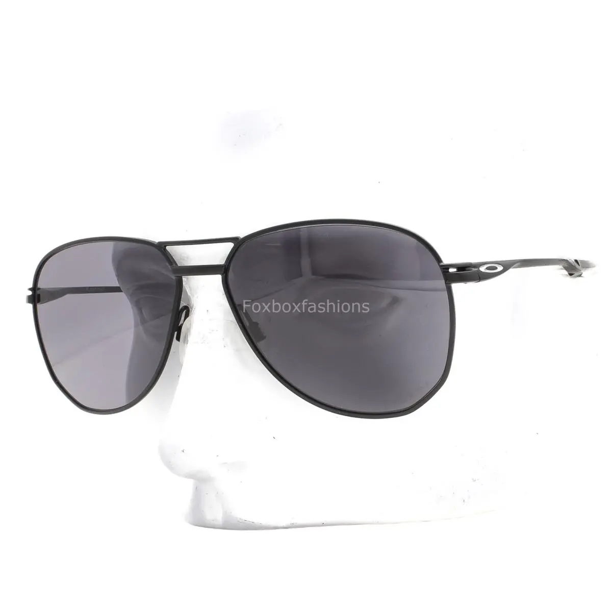 Oakley Contrail Sunglasses OO4147-0157 Satin Black Prizm Gray Mirror with Pouch