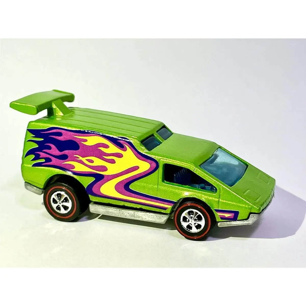 Custom Made Candy Apple Green Hot Wheels Redline Spoiler Sport - 1 Of 1