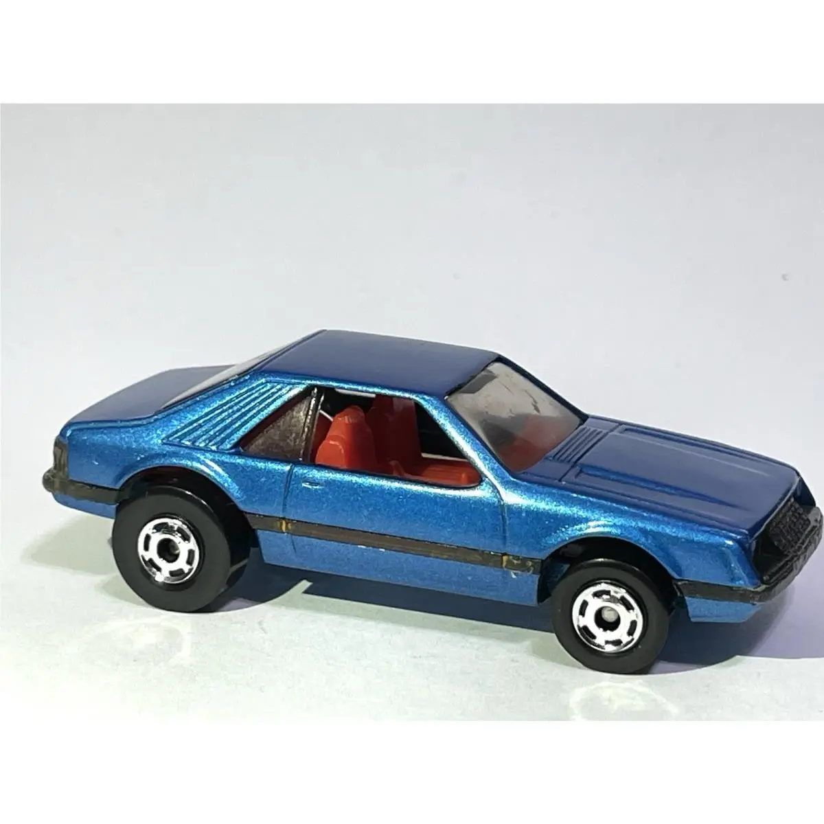 Custom Made Vintage 1979 Hot Wheels Turbo Mustang Cobra Metallic Blue
